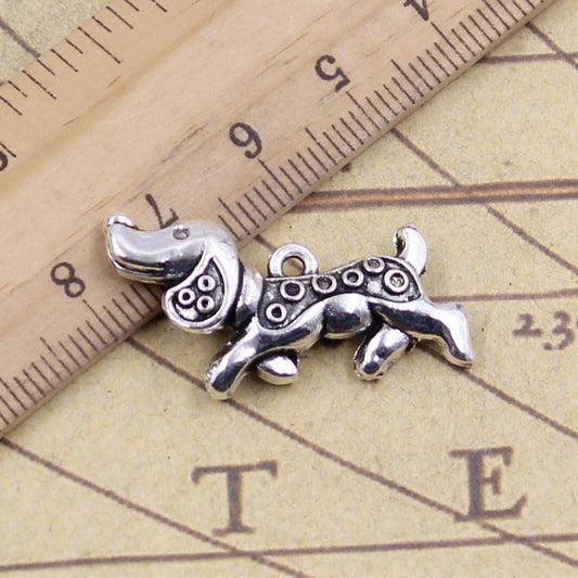 15pcs Charms Dachshund - for Jewelry Making