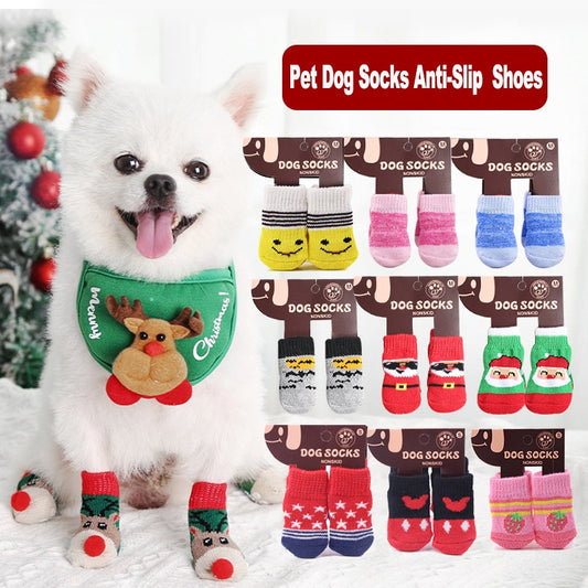 Thick Warm Paw Protectors // Pet Socks